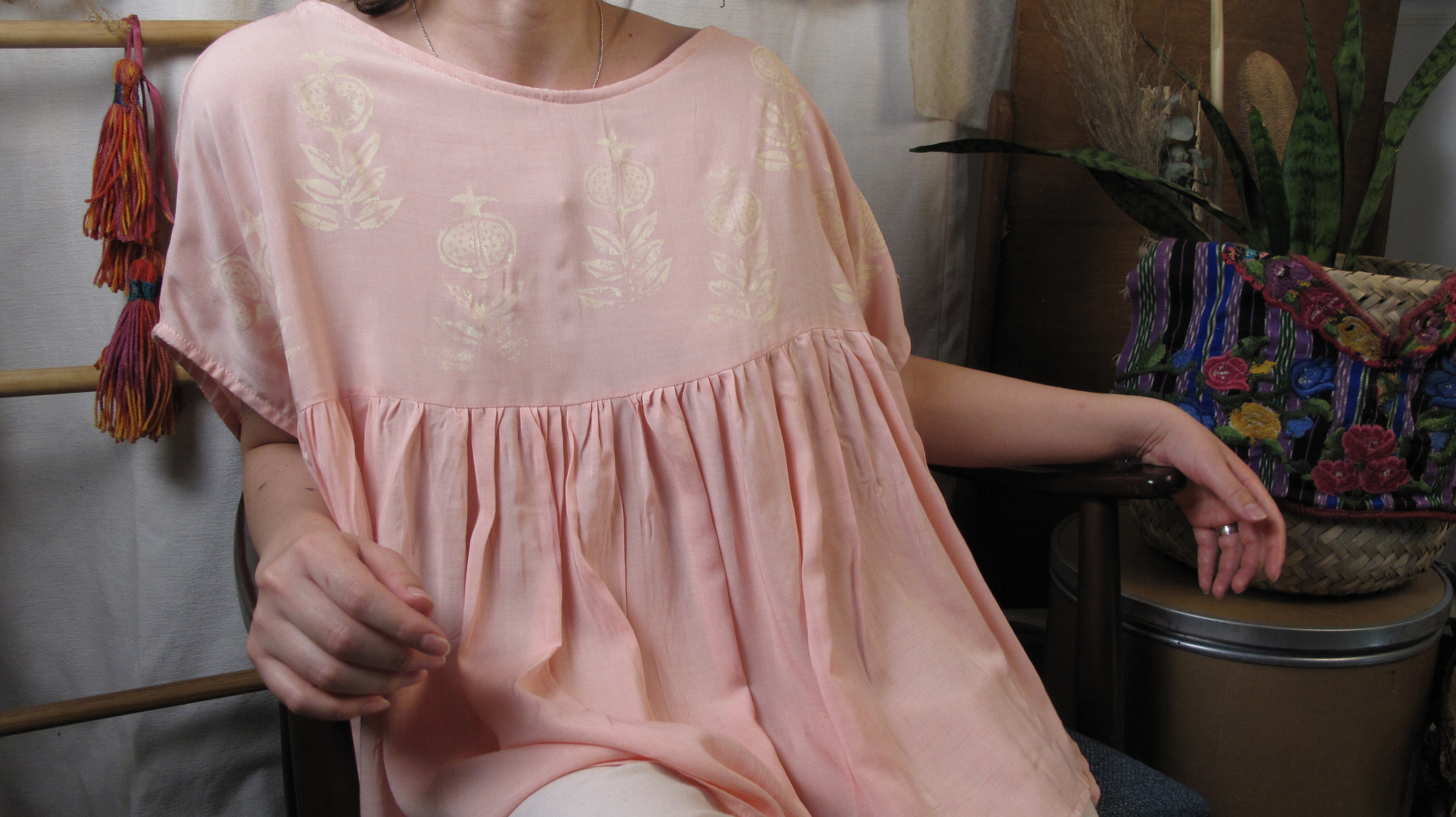 Blusa Rosa